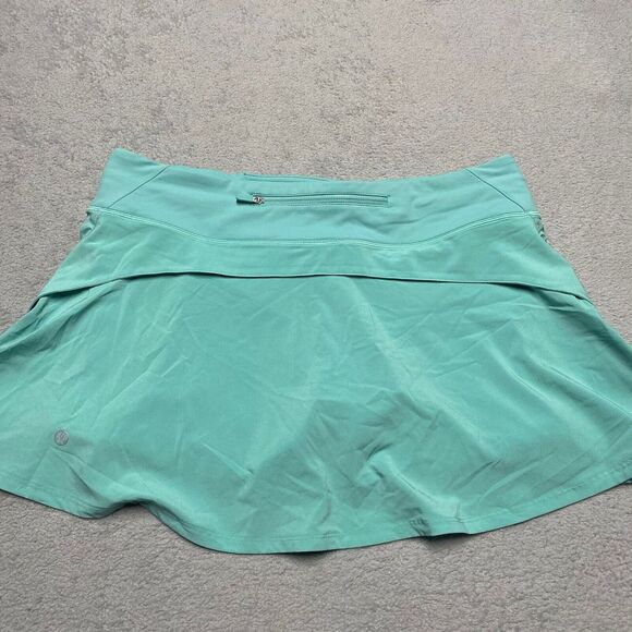 Lululemon Skirt 10 Washed Marsh Play Off The Pleats Skort Shorts Tennis - Picture 7 of 9